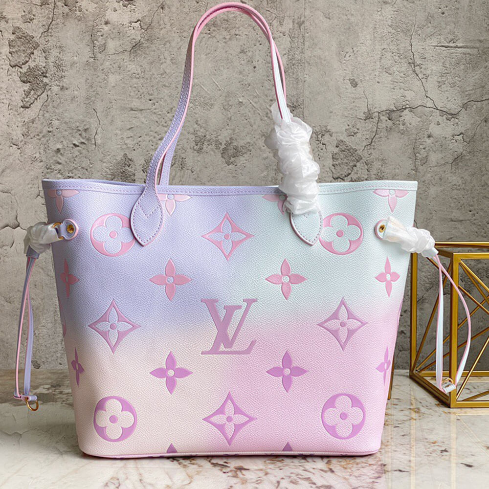 LV Neverfull MM Sunrise Pastel