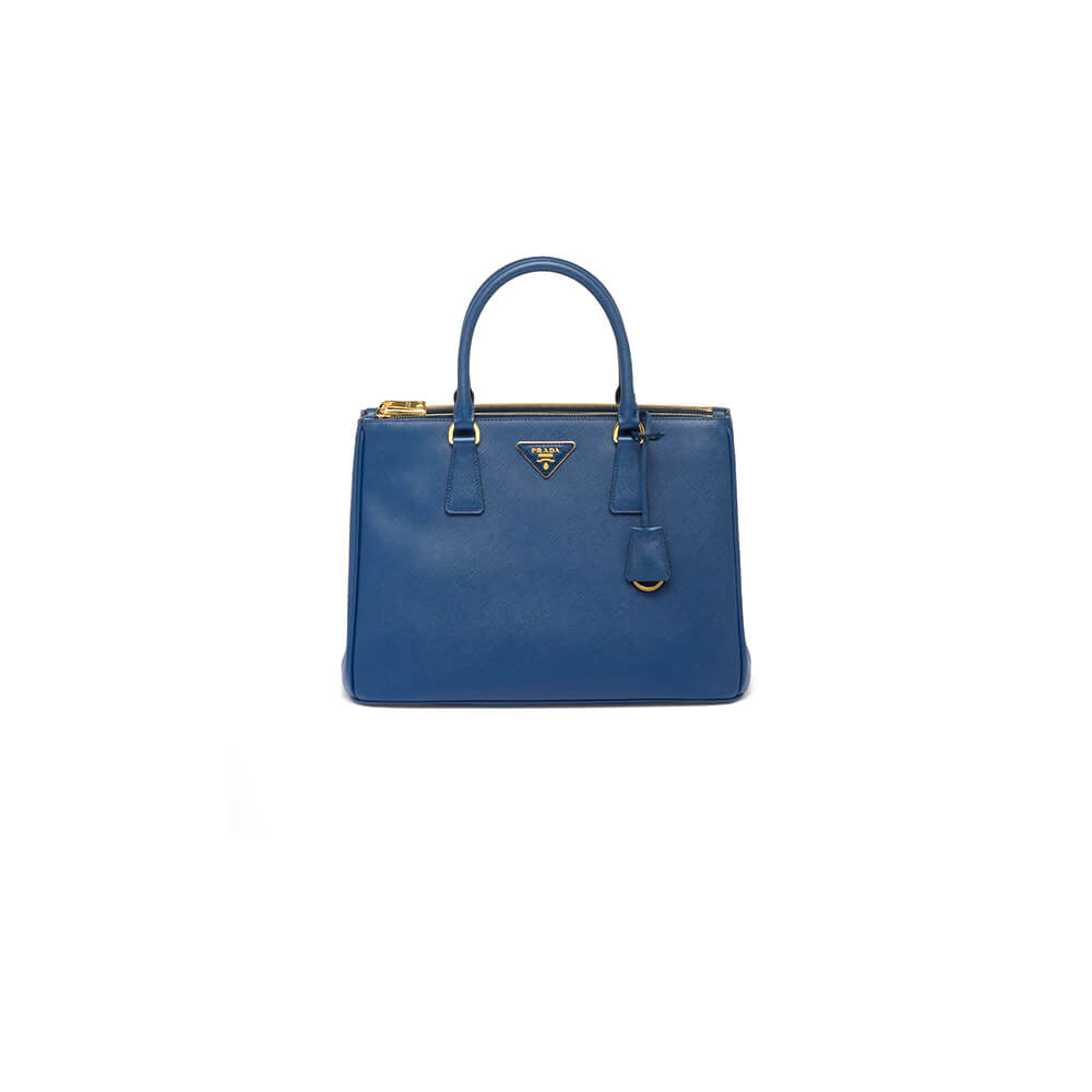 large Pra*a galleria saffiano leather bag