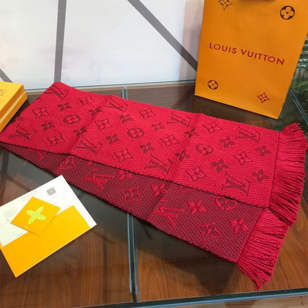 LV Logomania Scarf
