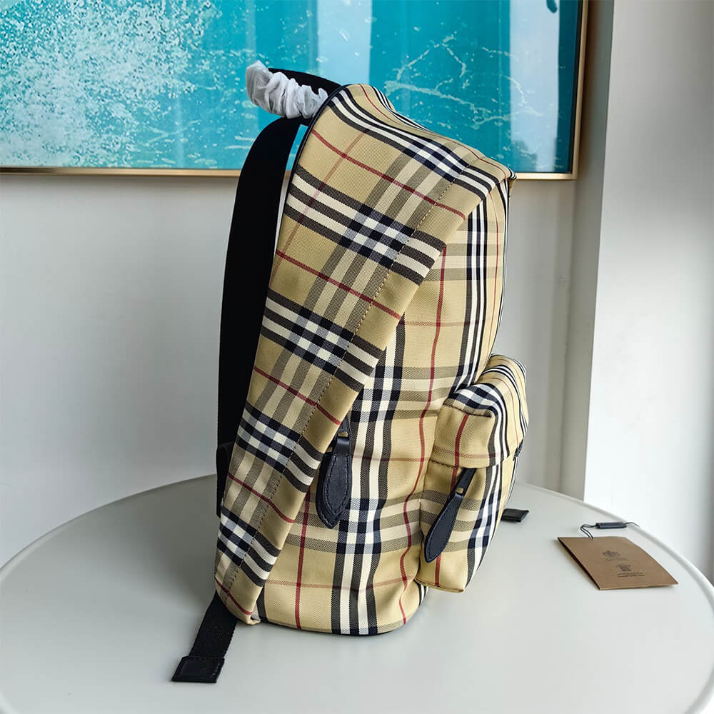 B**rry check backpack