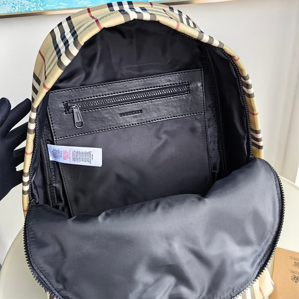 B**rry check backpack