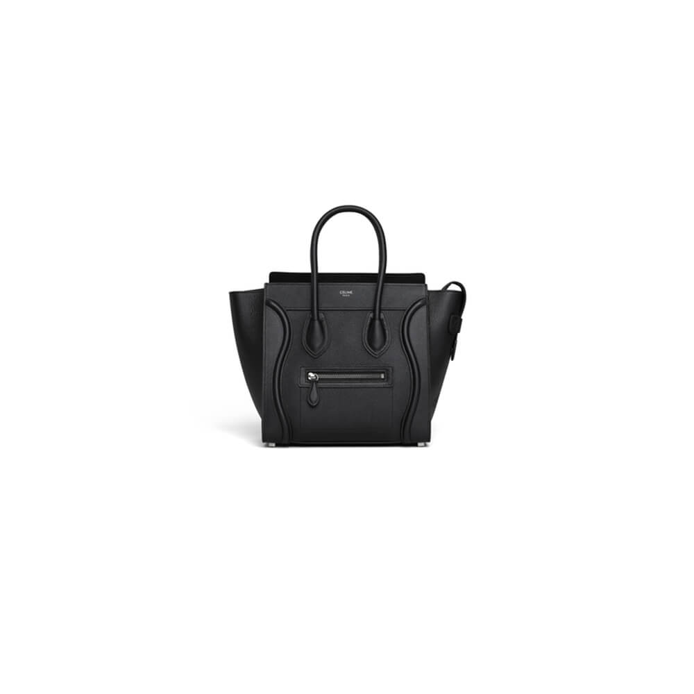 Ce**e micro luggage handbag in calfskin