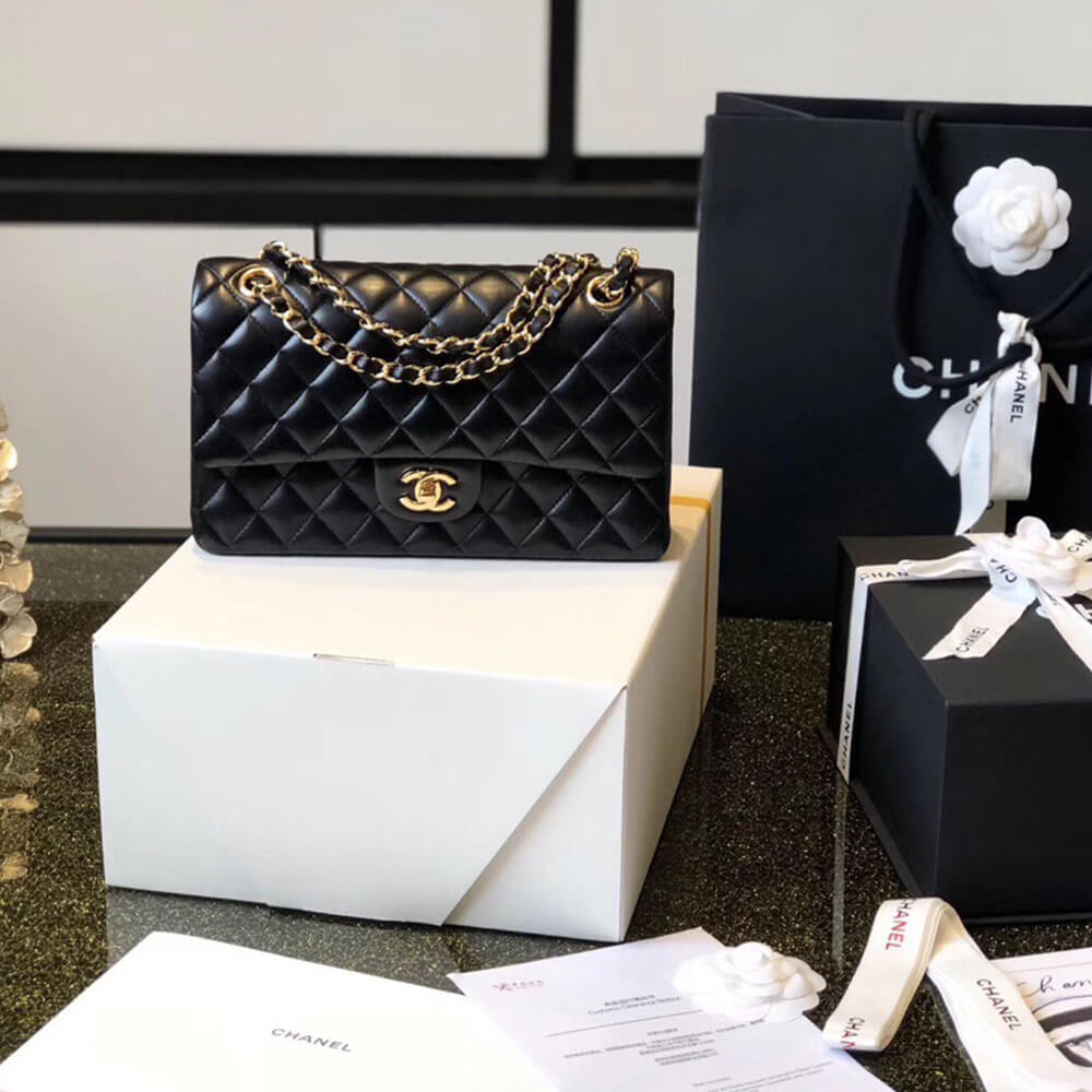 Ch*el classic flap handbag