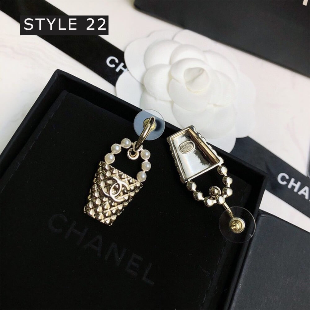 Ch*el earrings (37 tyles)
