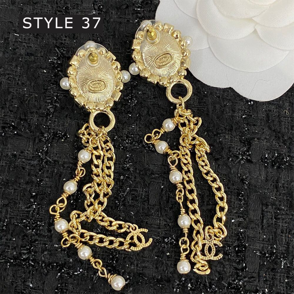 Ch*el earrings (37 tyles)