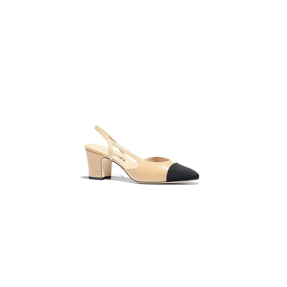 Ch*el slingback sandal