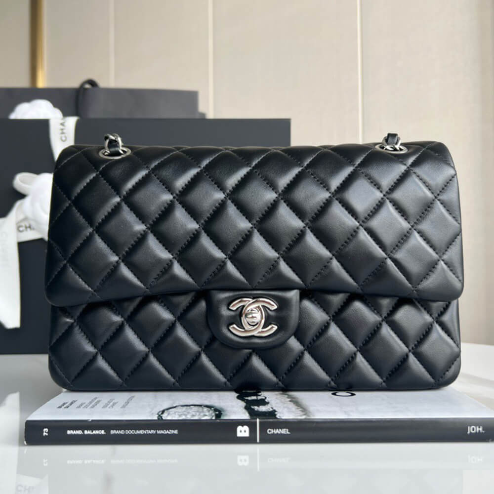 Ch*el classic flap handbag(high-end grade)
