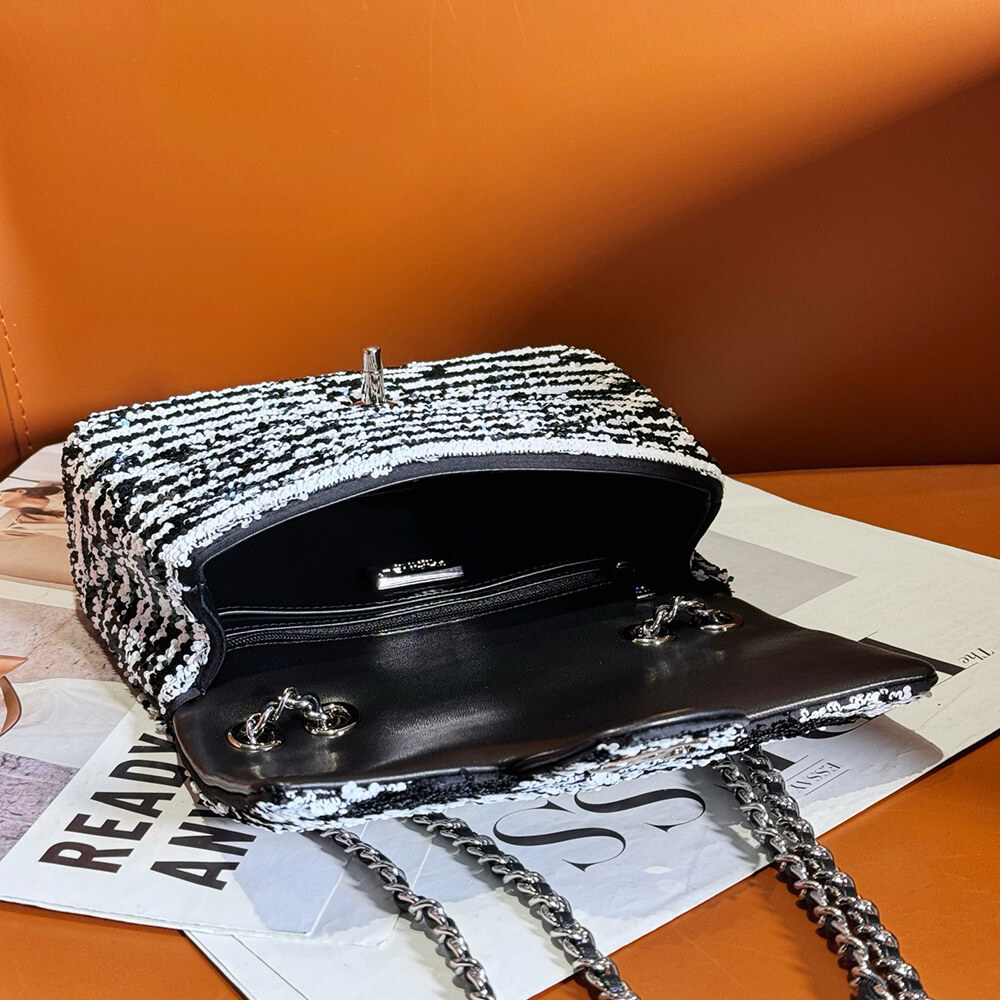 Ch*el small flap bag