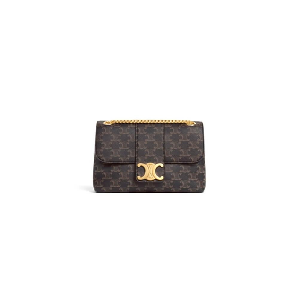 Ce**e medium Ce**e victoire bag in triomphe canvas