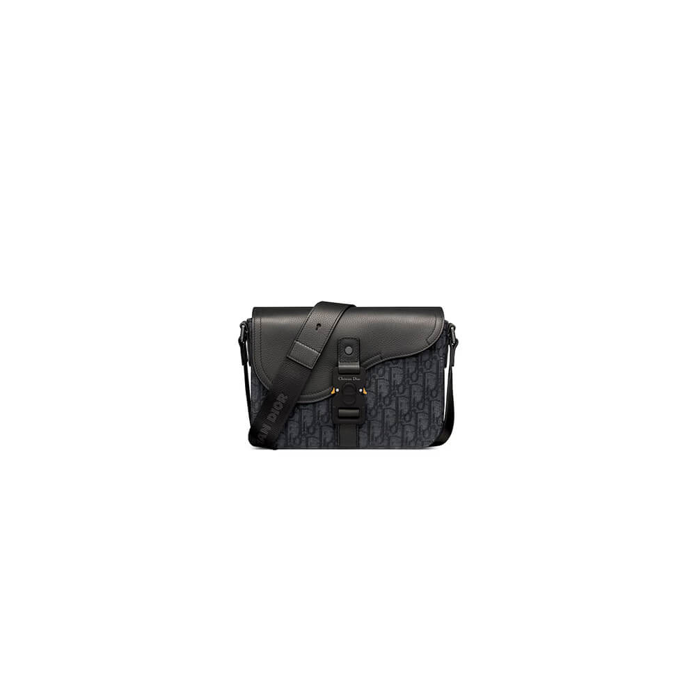 D*or small saddle messenger bag with flap(high-end grade)