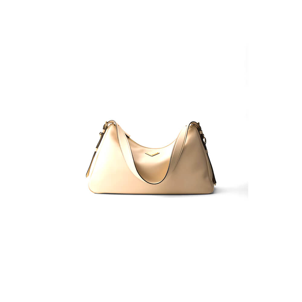 Pra*a aimee large leather shoulder bag