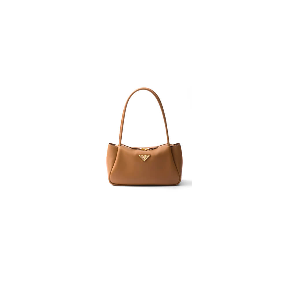 Pra*a medium leather handbag