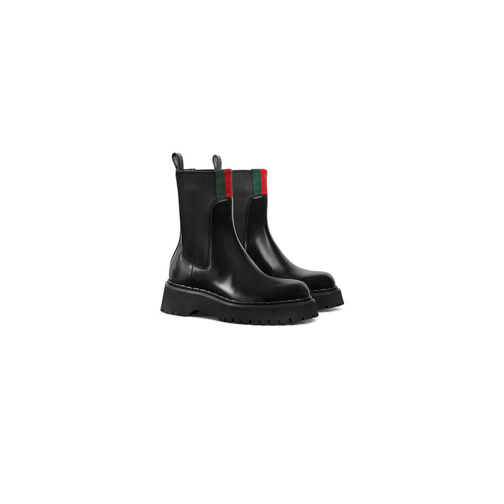 G*u*i women’s boot with web