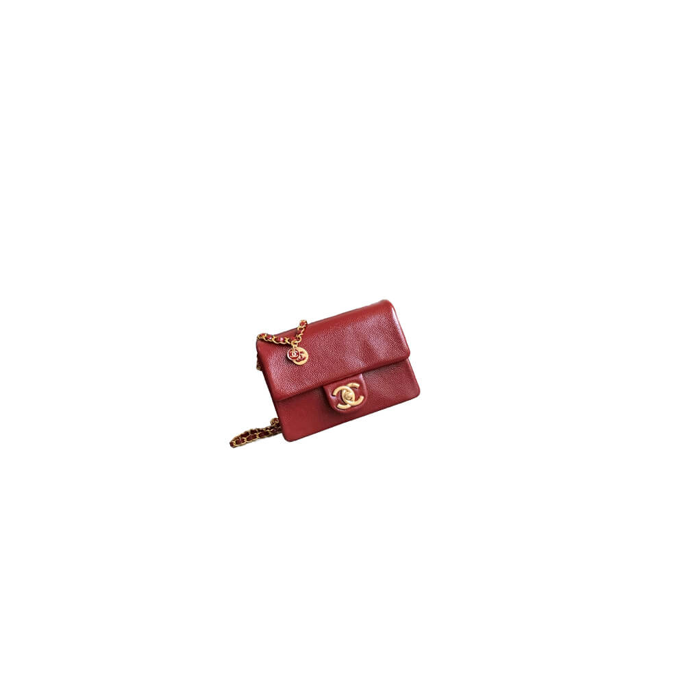 Ch*el mini flap bag(high-end grade)