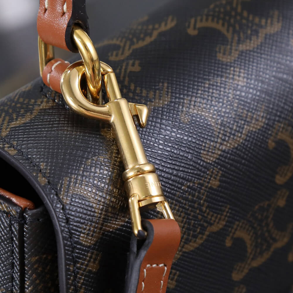 teen Ce**e lola in triomphe canvas and calfskin(high-end grade)