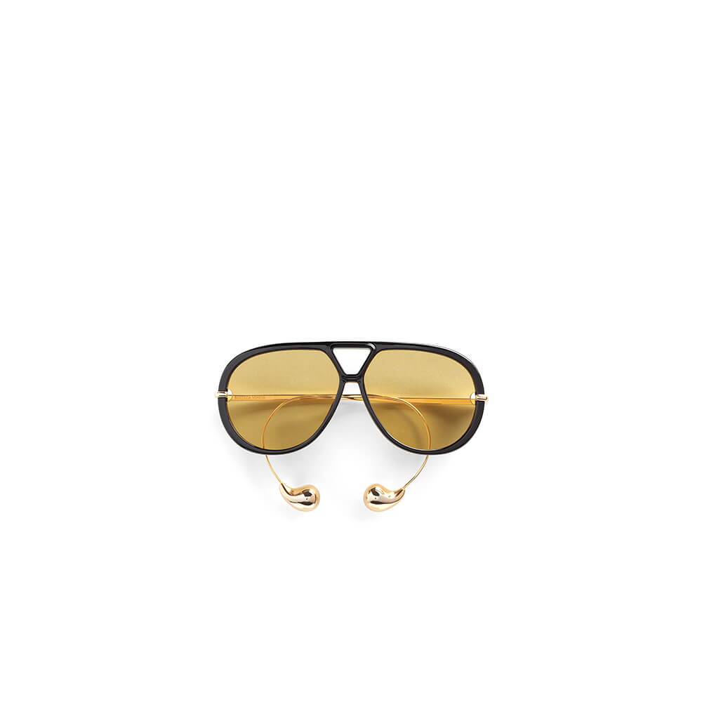 bo*te*ga Ve*ne*ta drop aviator sunglasses