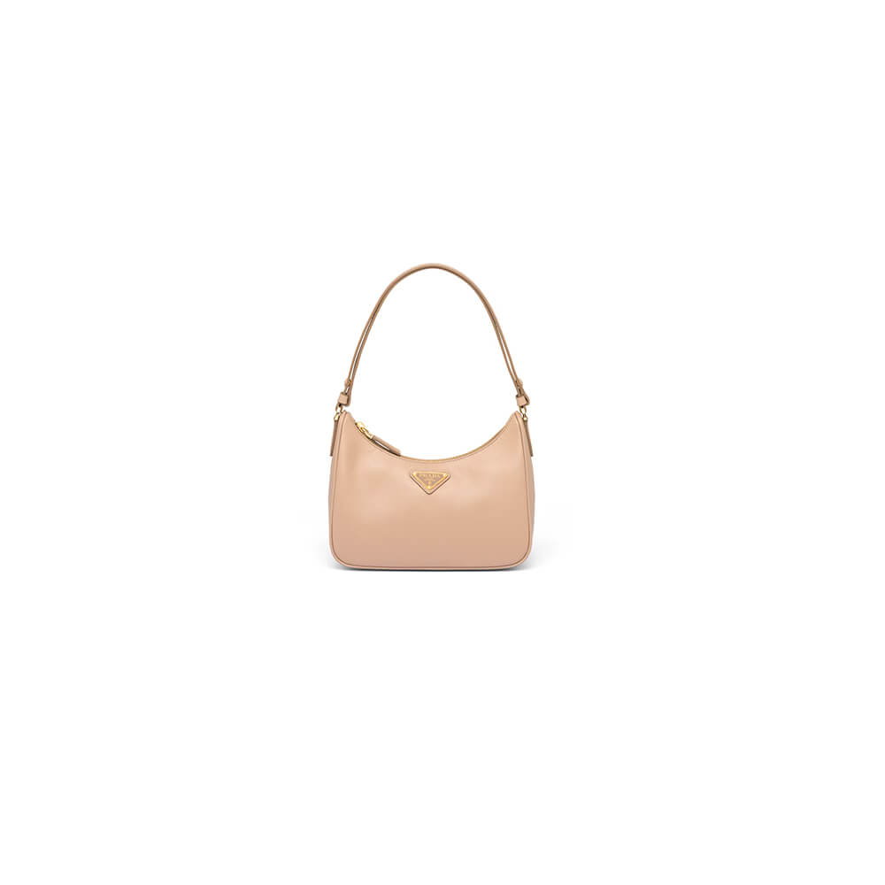 Pra*a re-edition saffiano leather mini bag