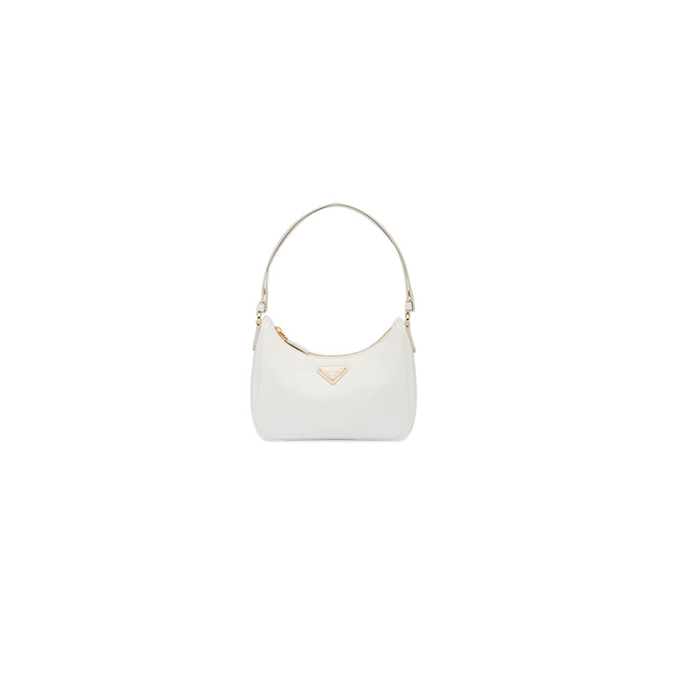 Pra*a re-edition saffiano leather mini bag