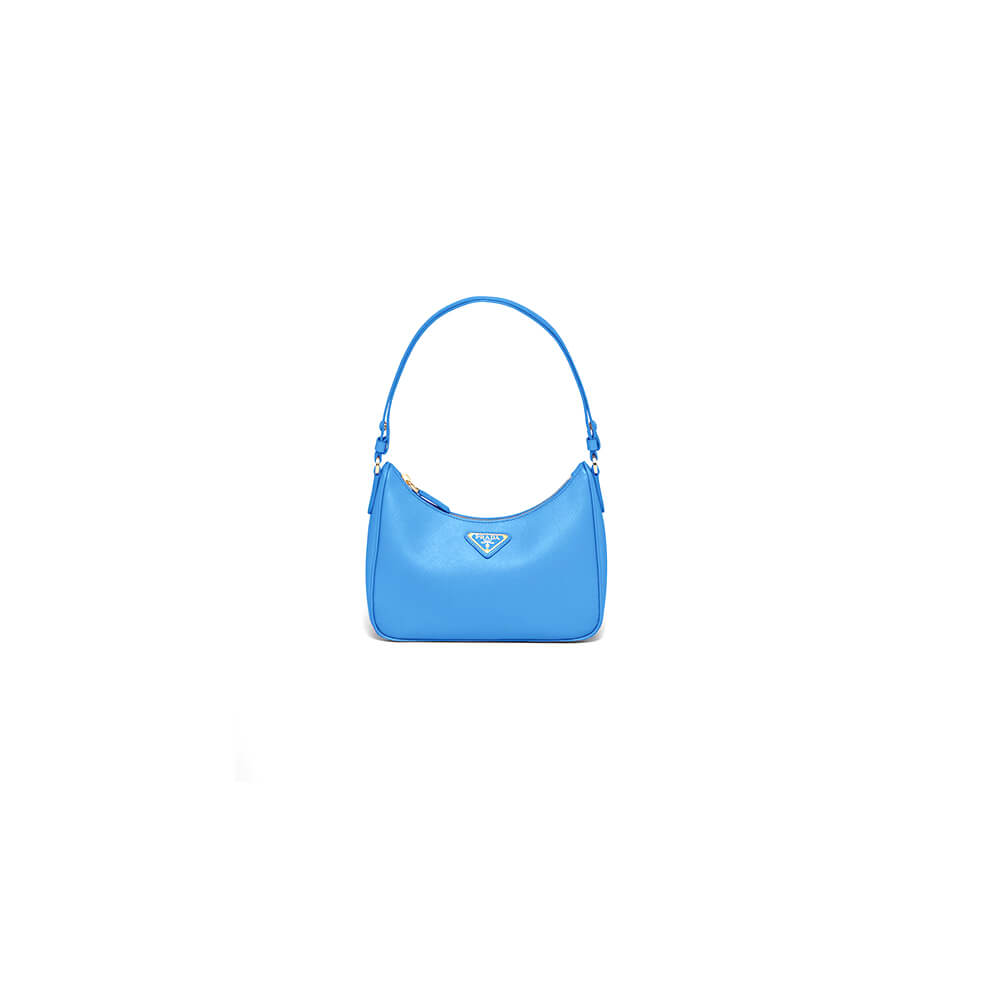 Pra*a re-edition saffiano leather mini bag