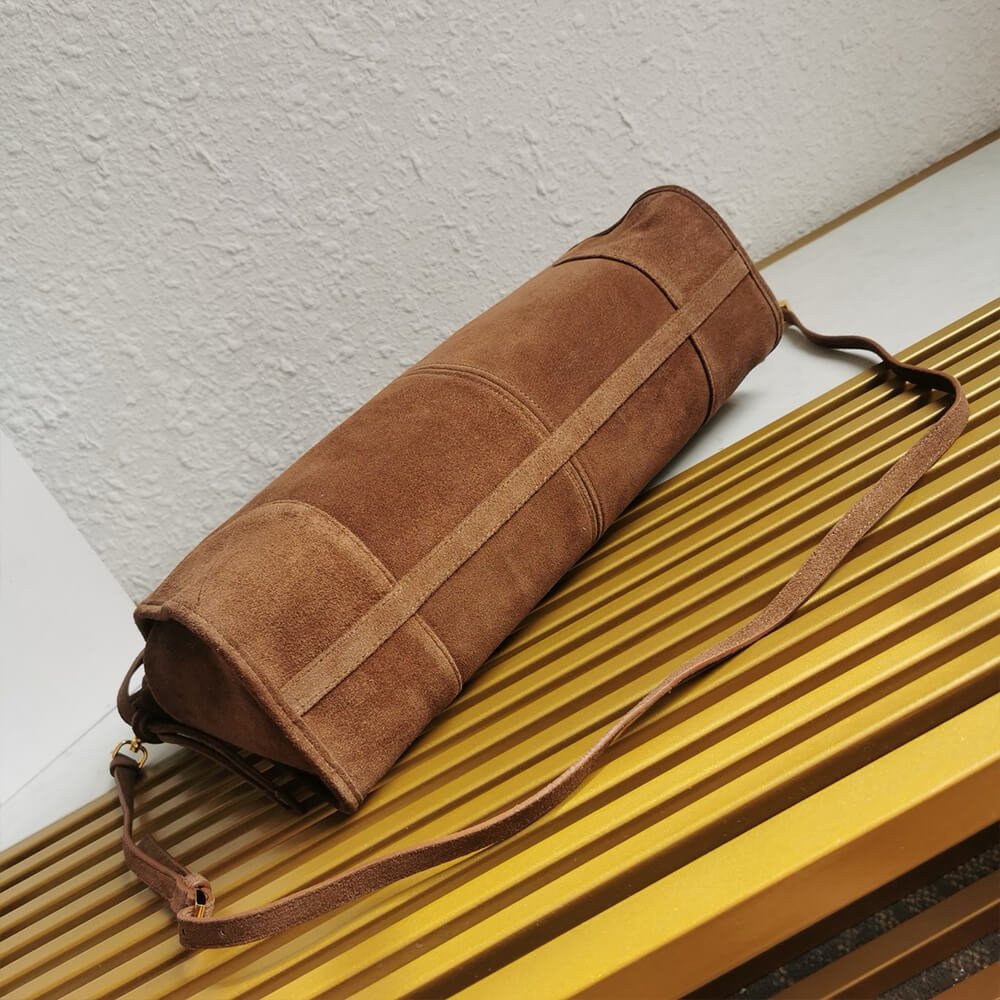 Pra*a large leather handbag(high-end grade)