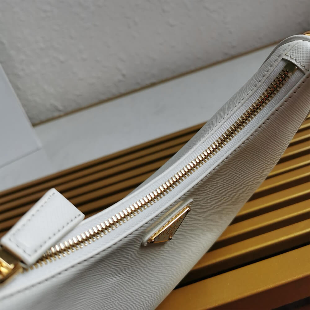 Pra*a re-edition saffiano leather mini bag