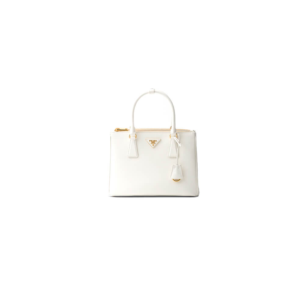 Pra*a new medium Pra*a galleria saffiano leather bag(high-end grade)
