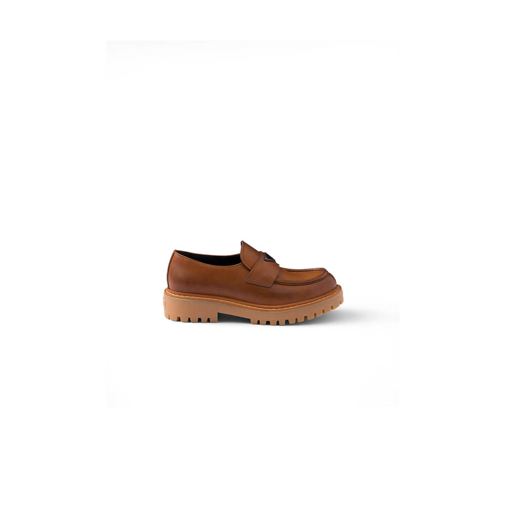 Pra*a leather loafers