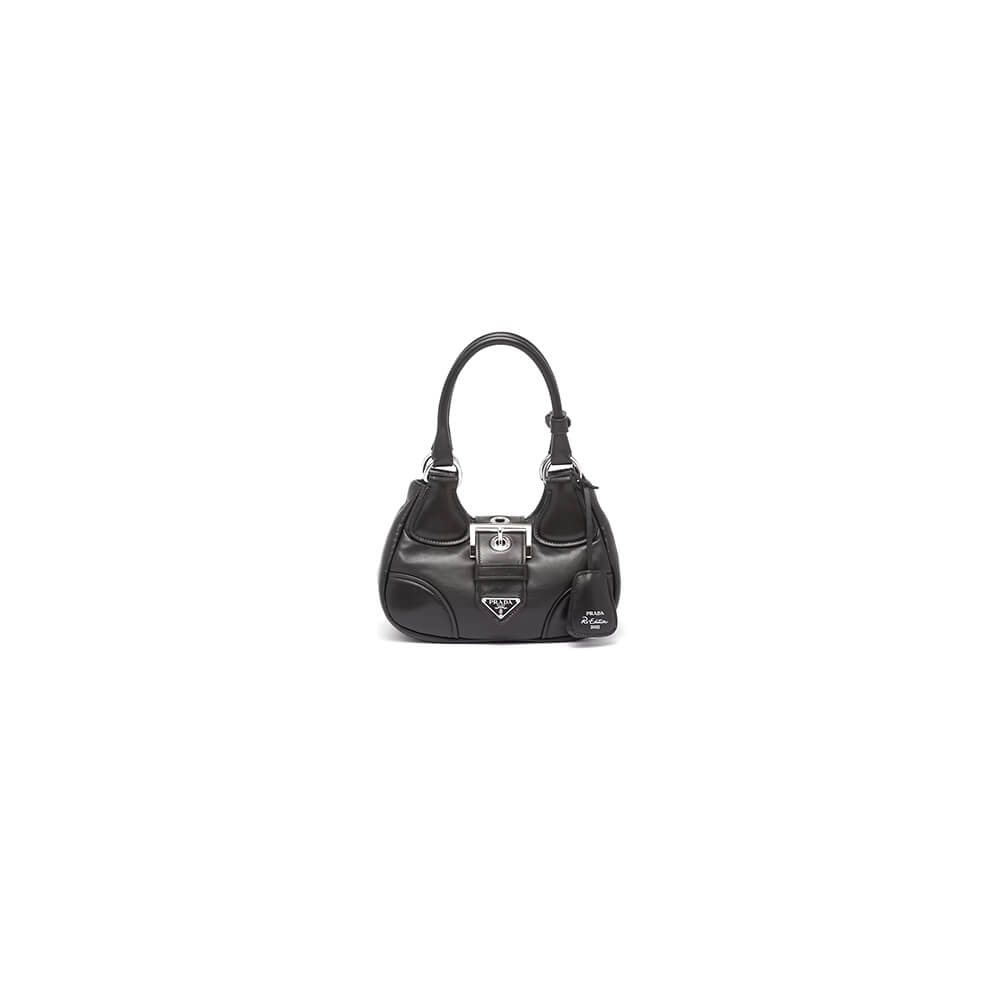 Pra*a moon padded nappa-leather bag