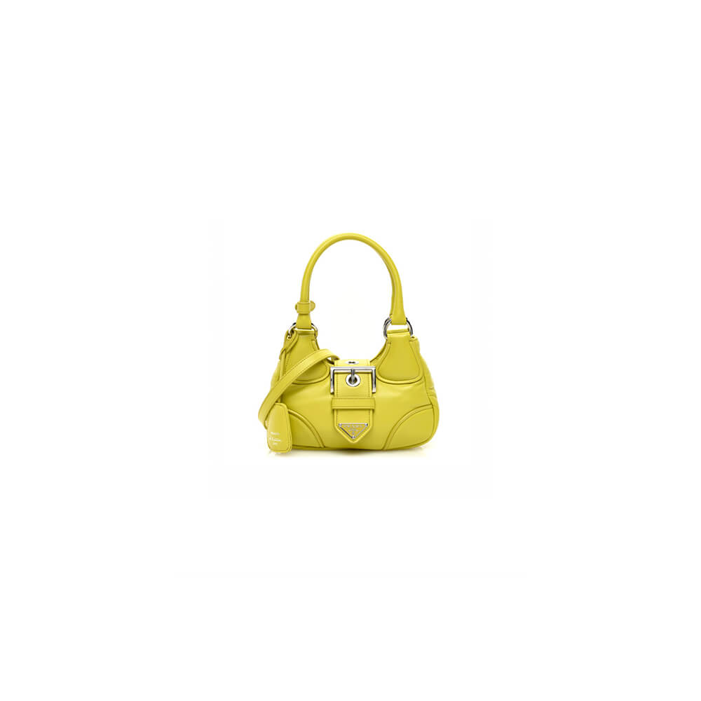 Pra*a moon padded nappa-leather bag