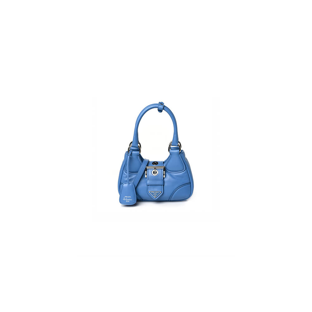 Pra*a moon padded nappa-leather bag