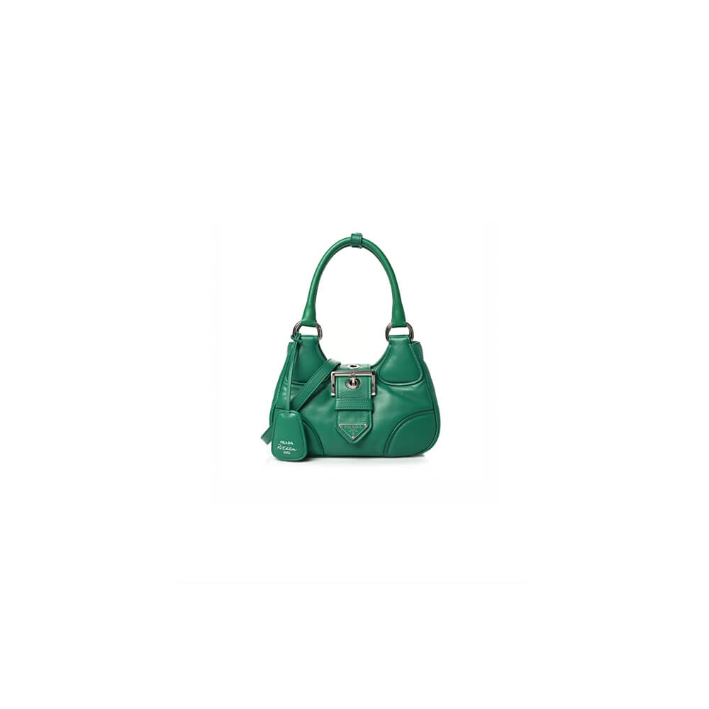 Pra*a moon padded nappa-leather bag