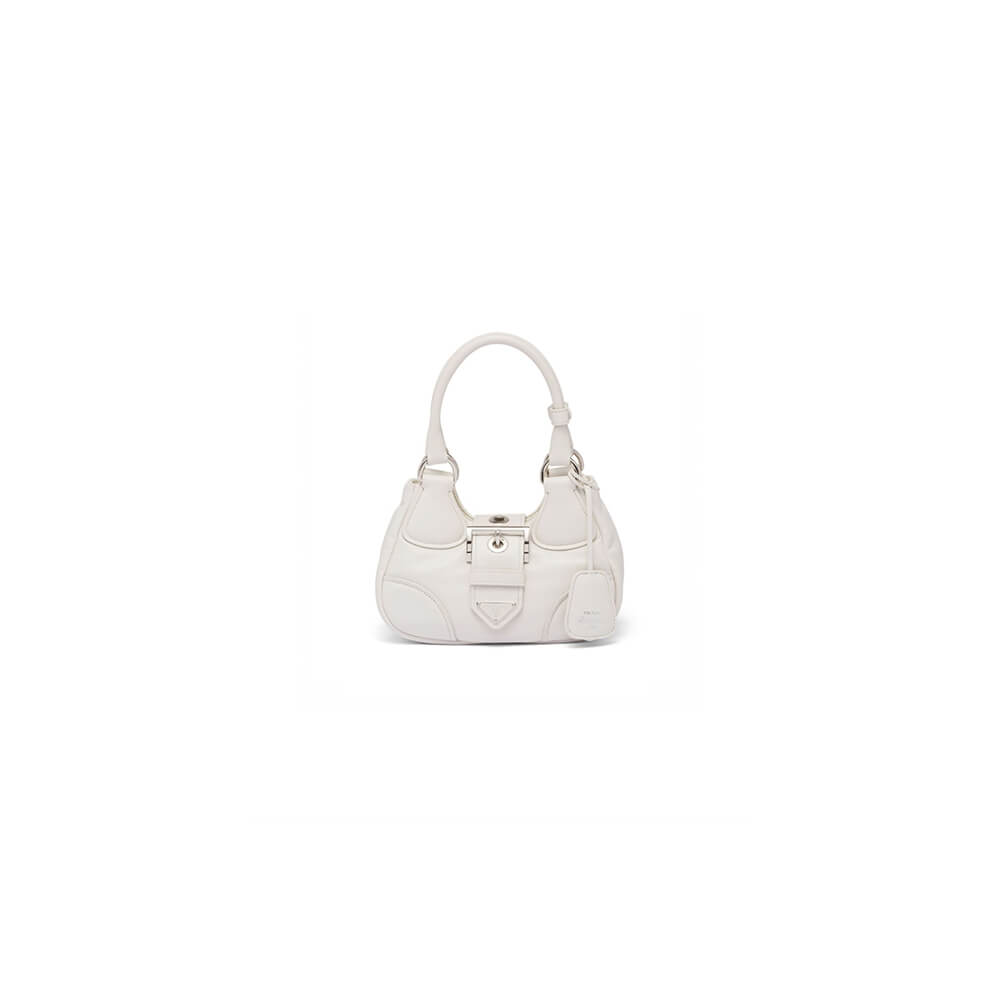 Pra*a moon padded nappa-leather bag