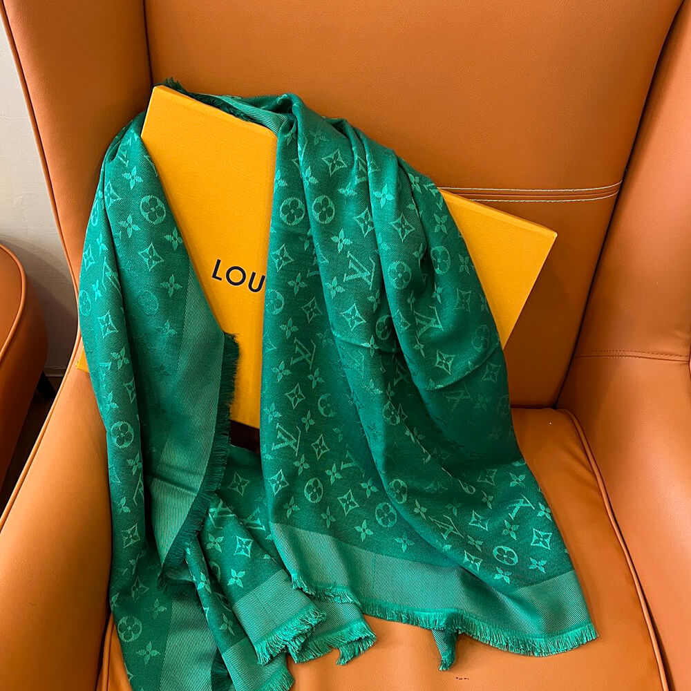 LV Monogram Classic Shawl