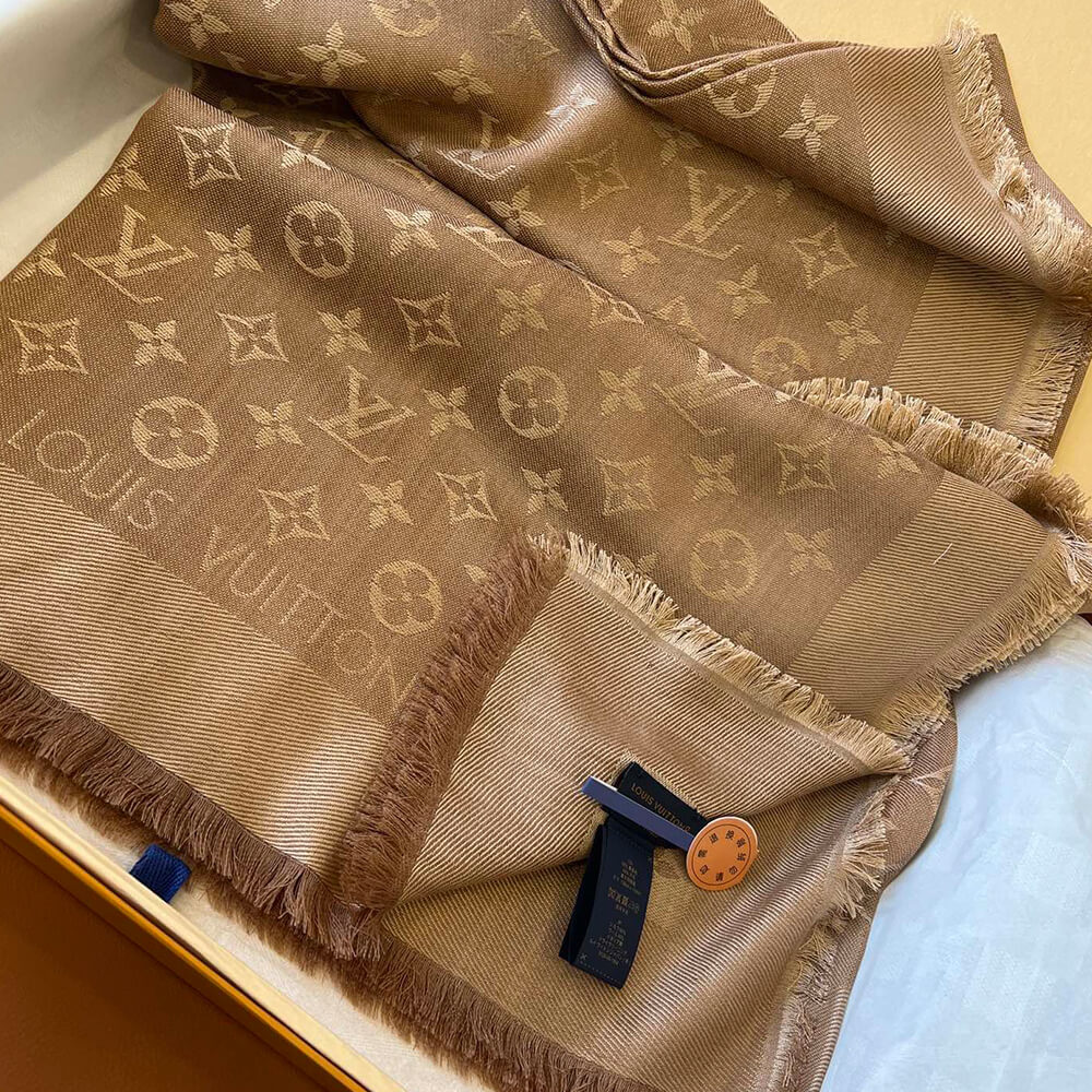 LV Monogram Classic Shawl
