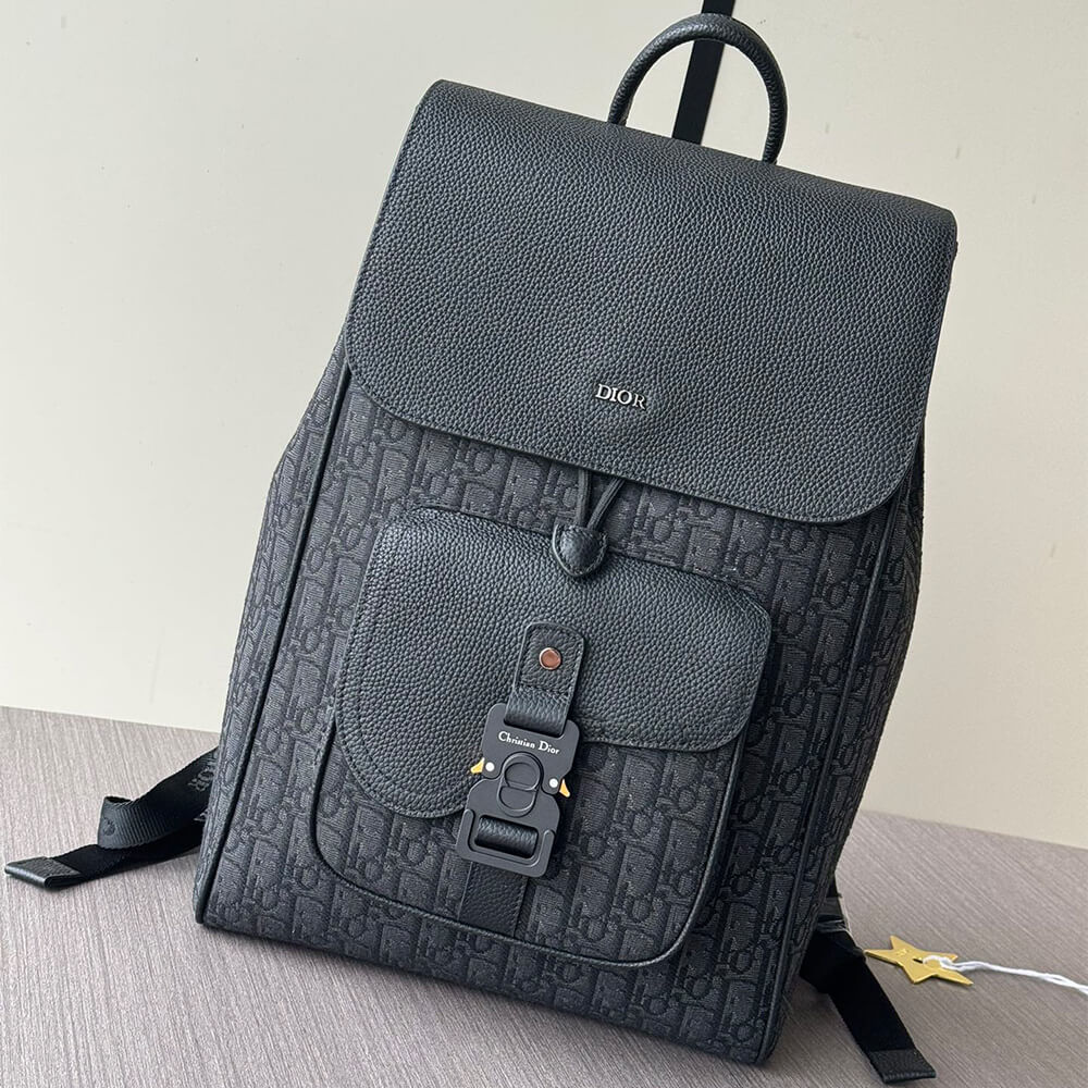 D*or saddle backpack with flap(high-end grade)