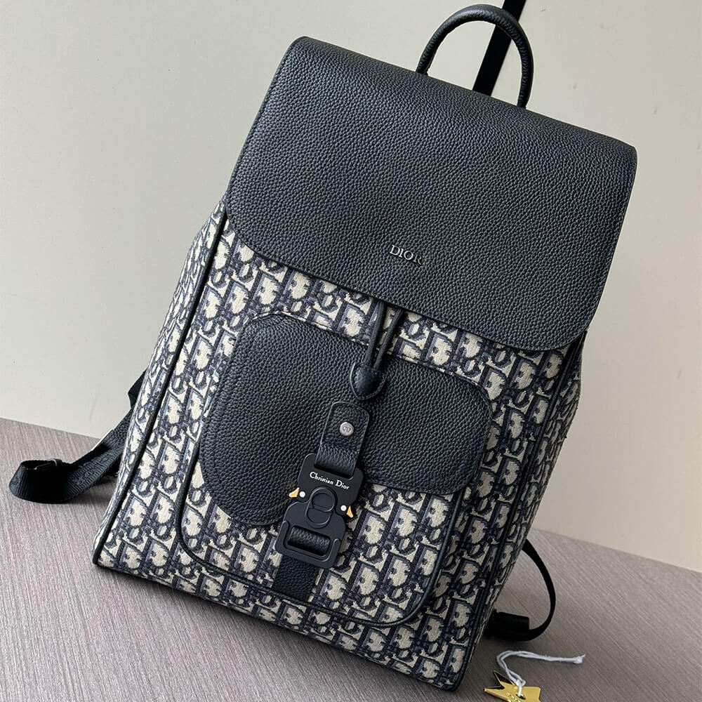 D*or saddle backpack with flap(high-end grade)