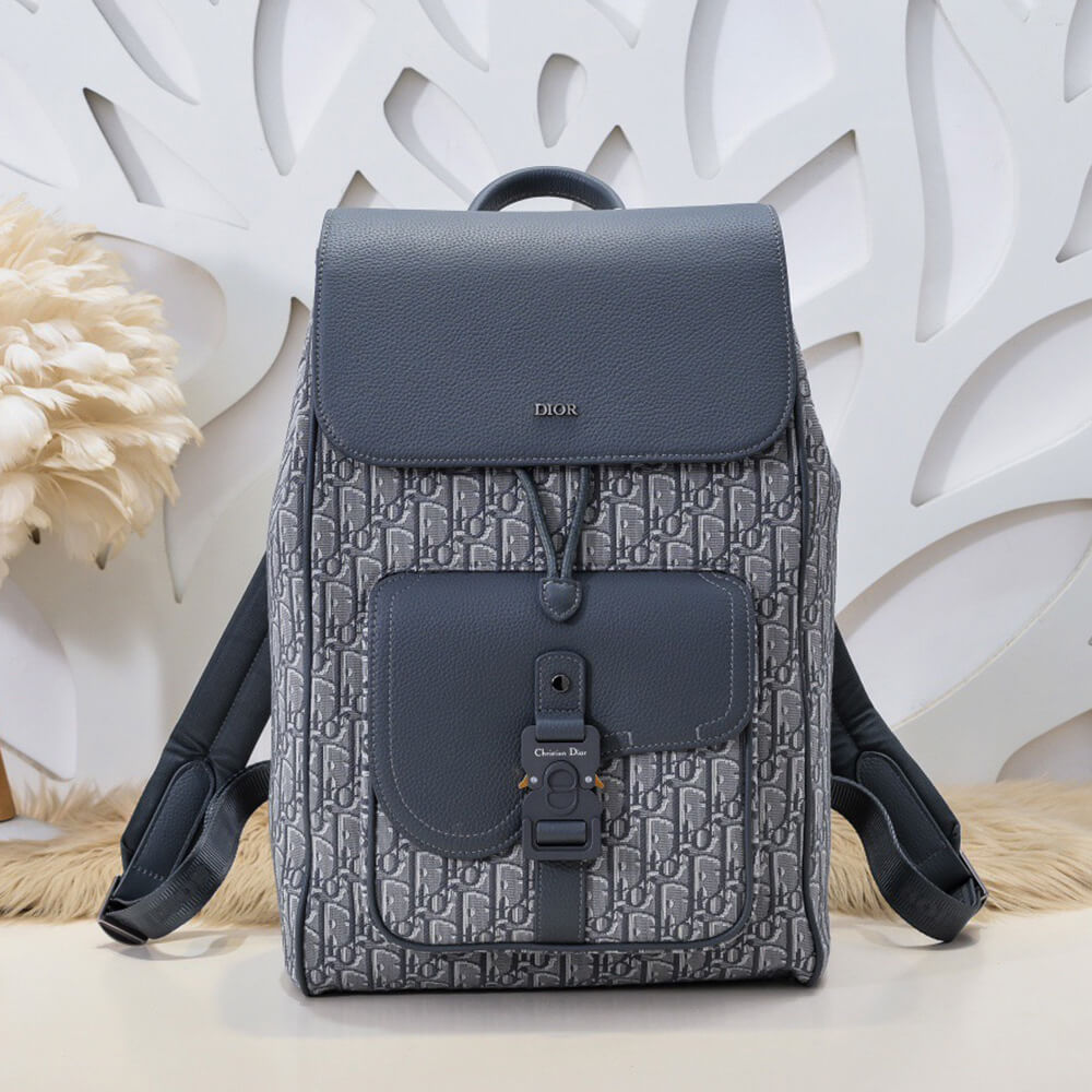 D*or saddle backpack with flap(high-end grade)