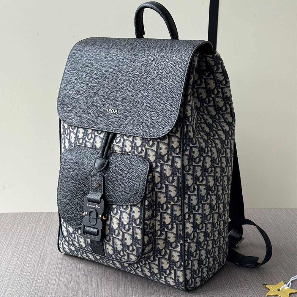 D*or saddle backpack with flap(high-end grade)
