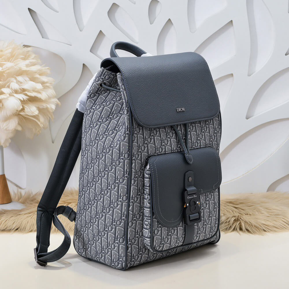 D*or saddle backpack with flap(high-end grade)
