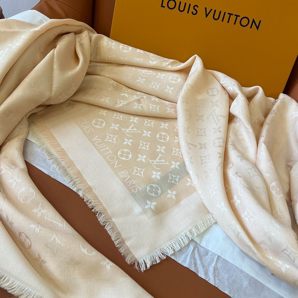 LV Monogram Classic Shawl