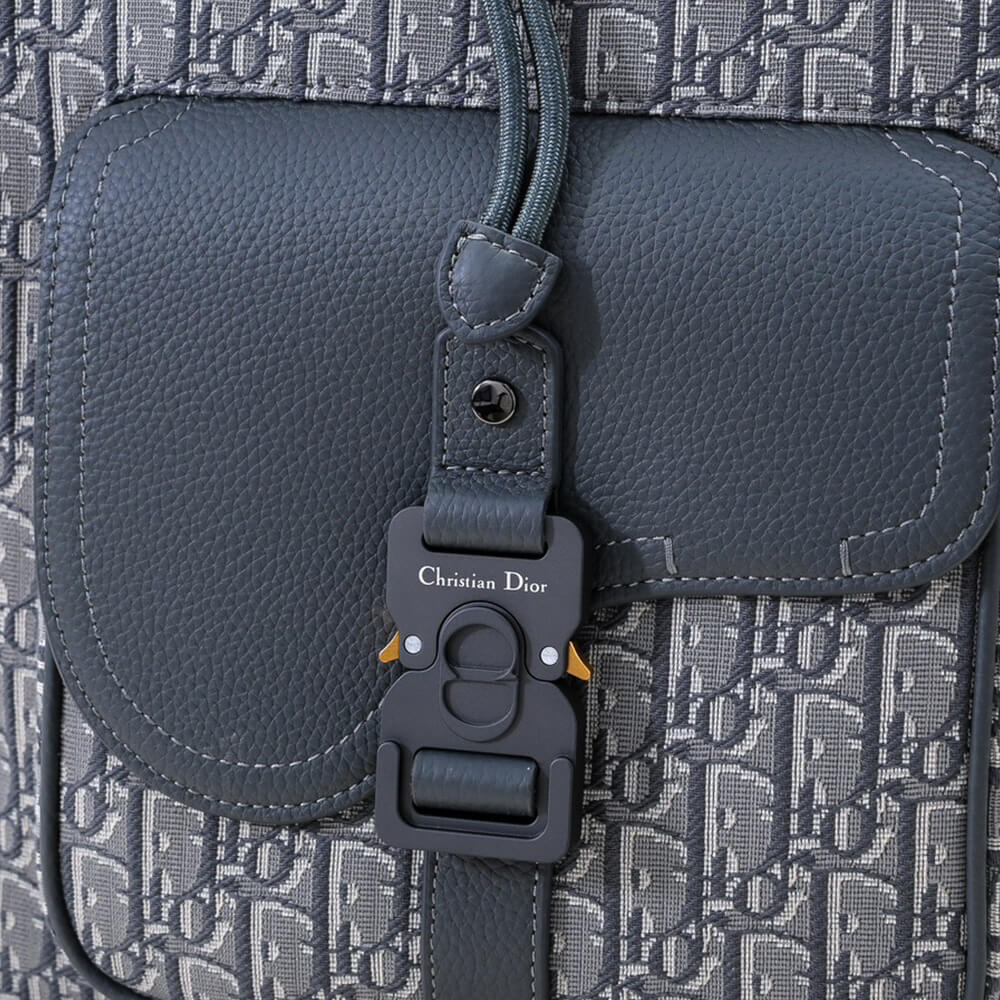 D*or saddle backpack with flap(high-end grade)