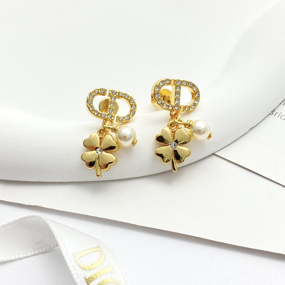 D*or cd lucky charms earrings(high-end grade)