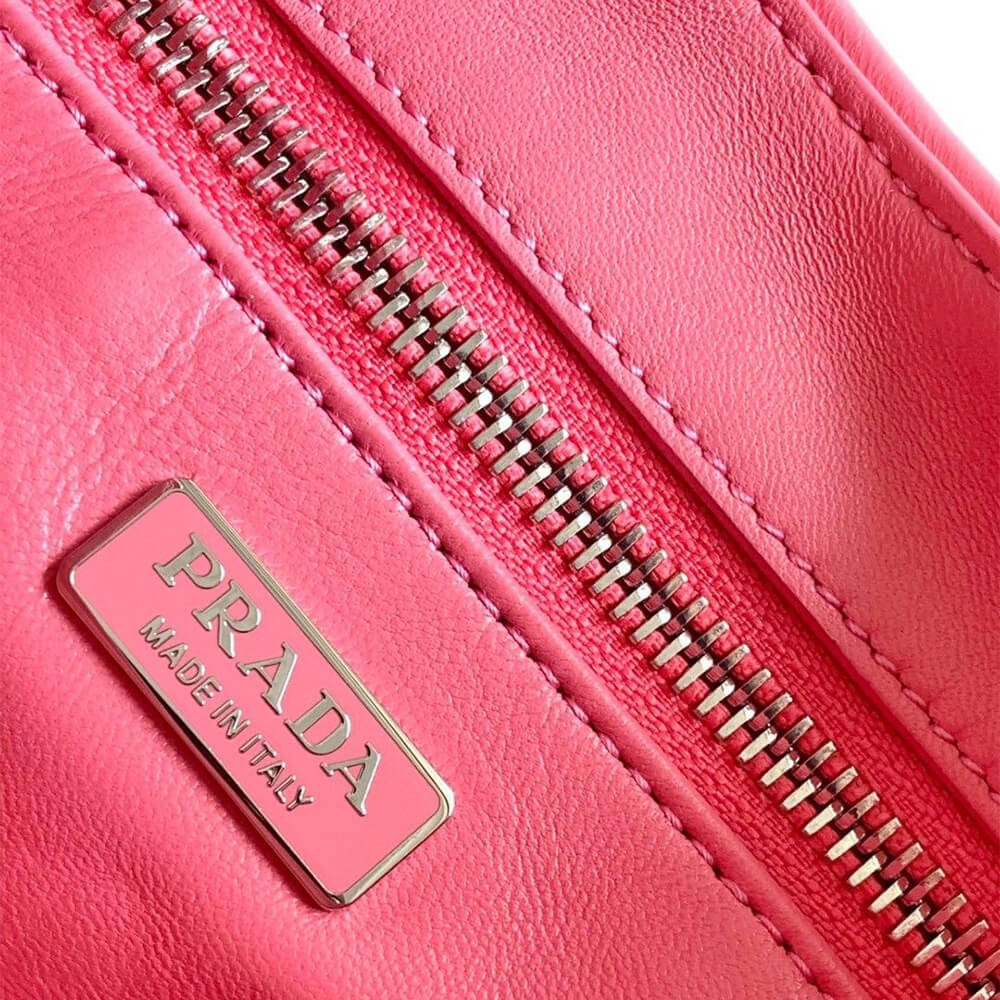 Pra*a moon padded nappa-leather bag