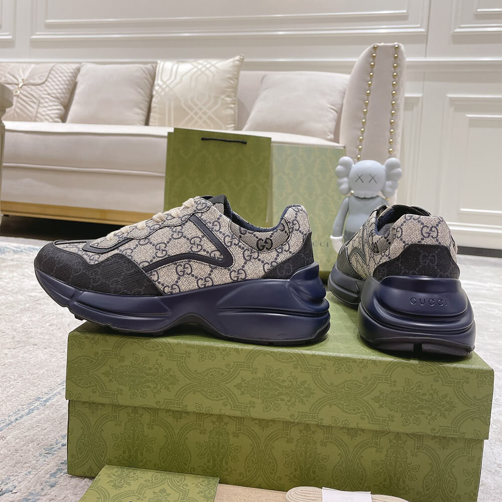 g*u*i multicolor gg S*p*e rhyton sneaker