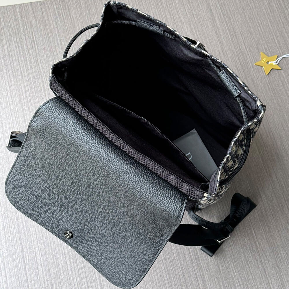 D*or saddle backpack with flap(high-end grade)