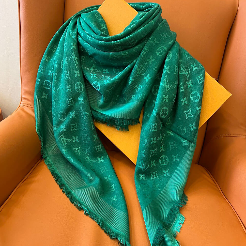 LV Monogram Classic Shawl